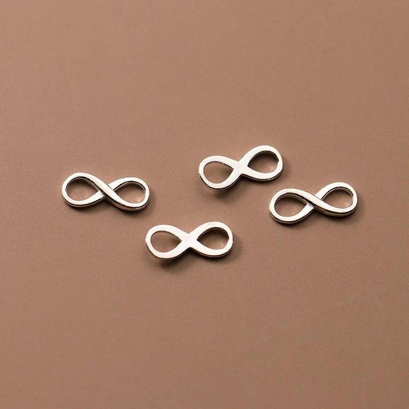 Sterling Silver Infinite Handmade DIY Pendant