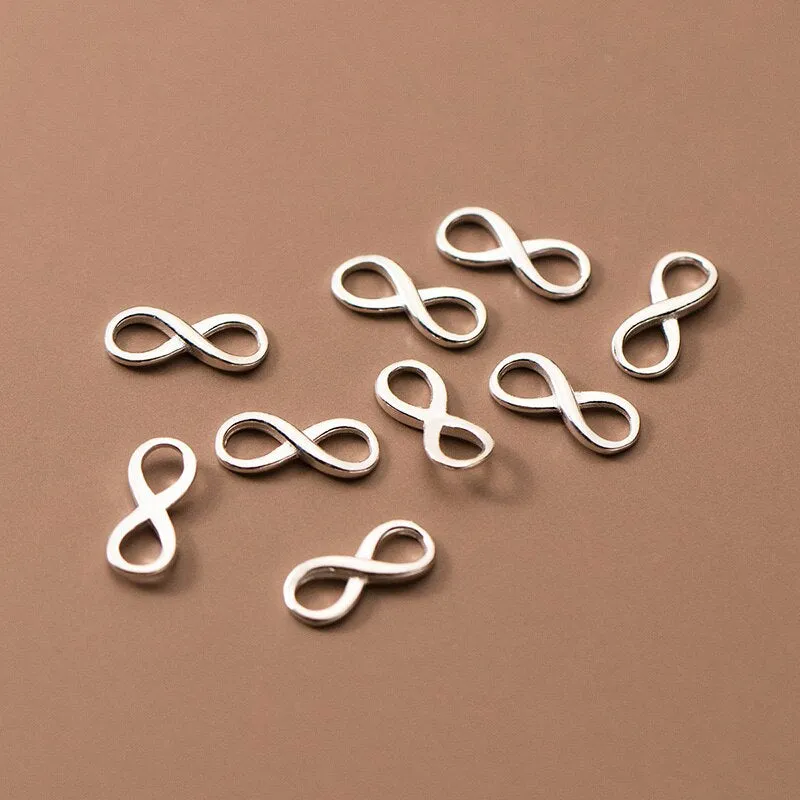 Sterling Silver Infinite Handmade DIY Pendant