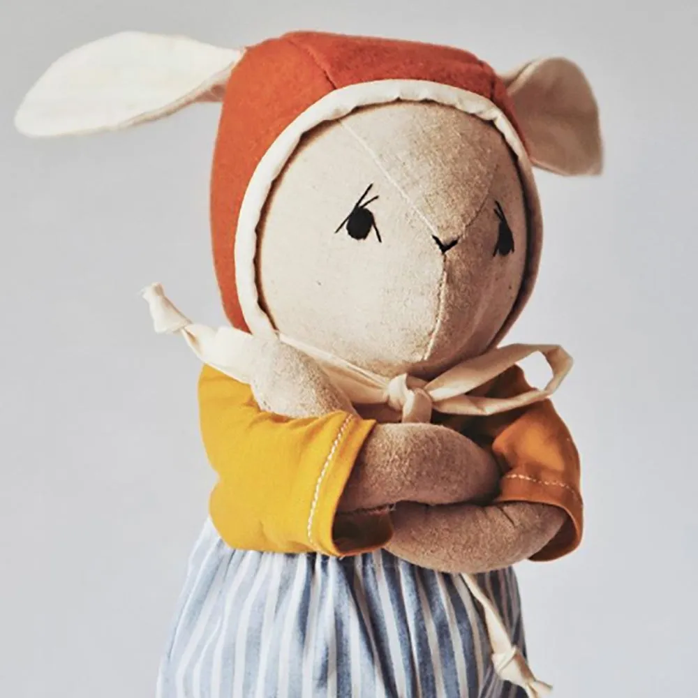 Sunny Bunny With Handmade Clothes