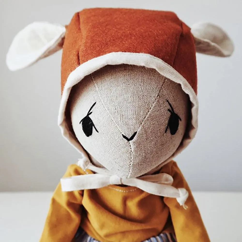 Sunny Bunny With Handmade Clothes