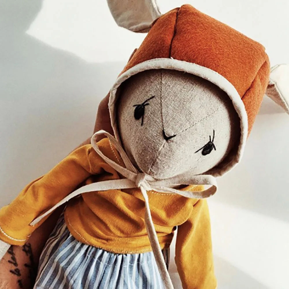 Sunny Bunny With Handmade Clothes