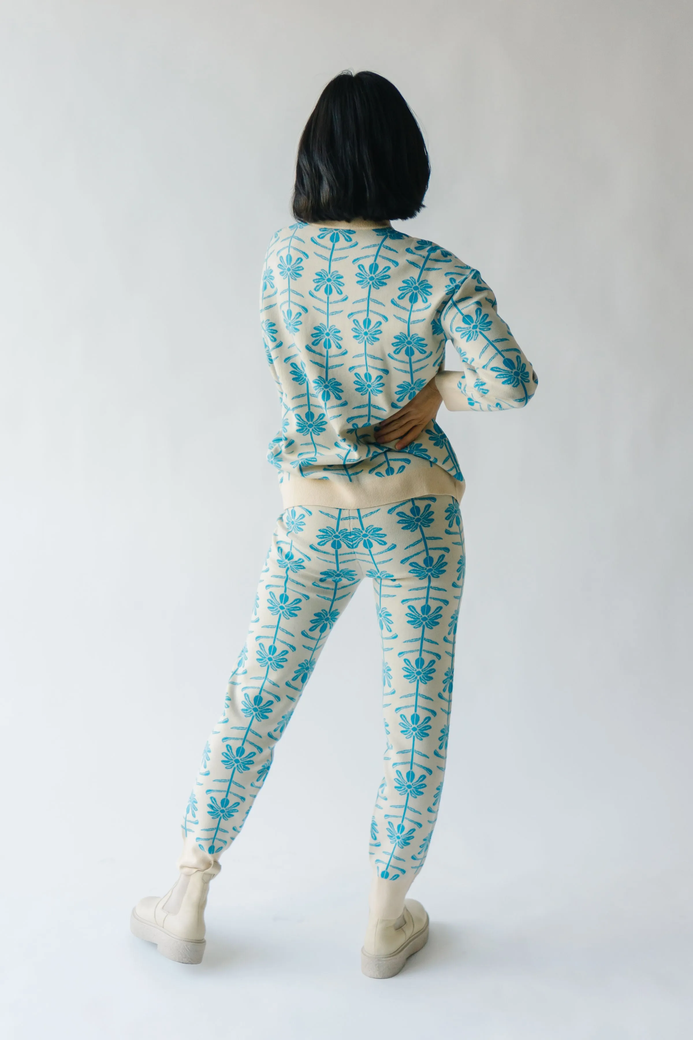 The Gadot Patterned Jogger in Mid Century Mod