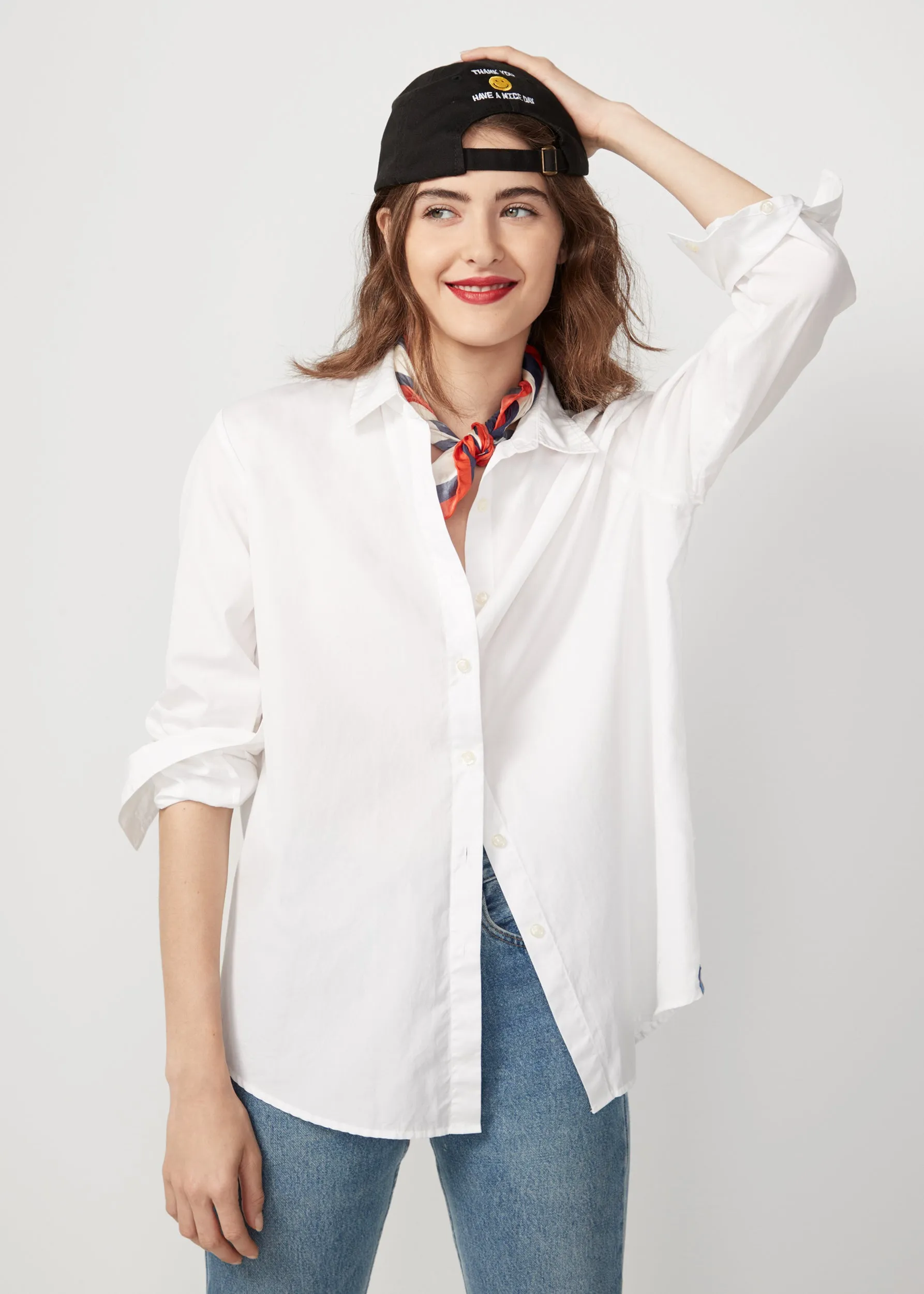 The Hutton Oversized Shirt - White