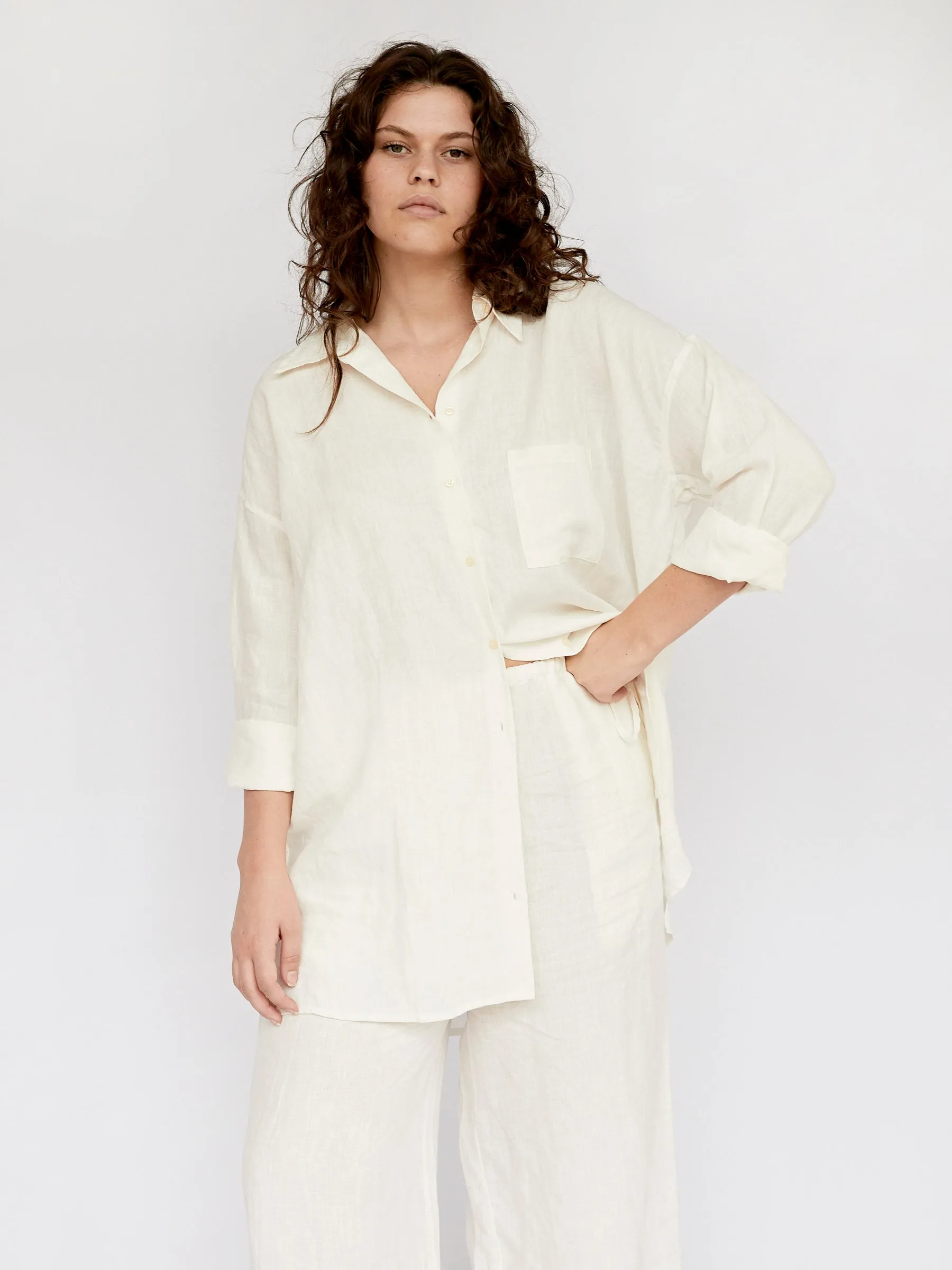 The Oversized Shirt Dress