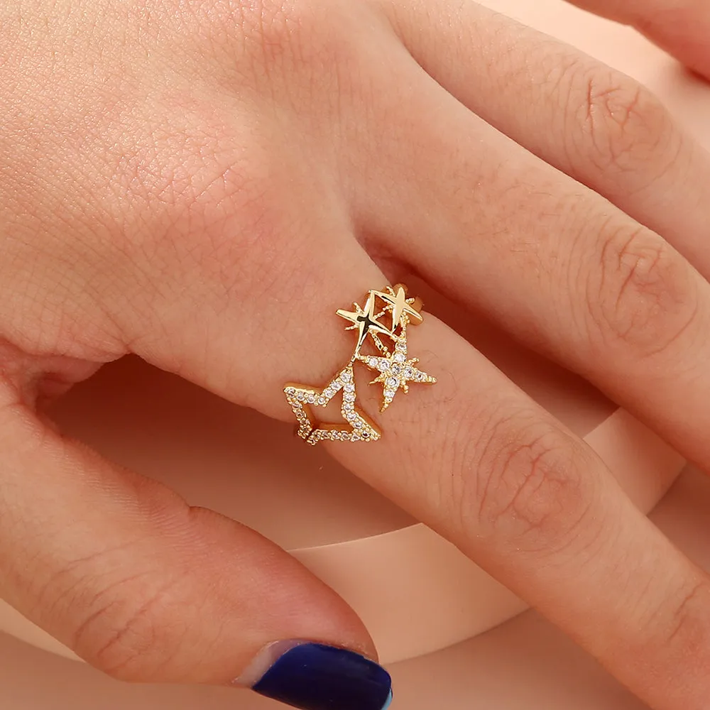 Twinkling Stars Ring