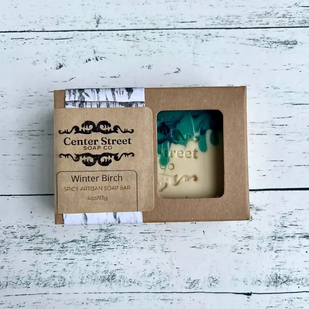 Winter Birch Handmade Soap Bar