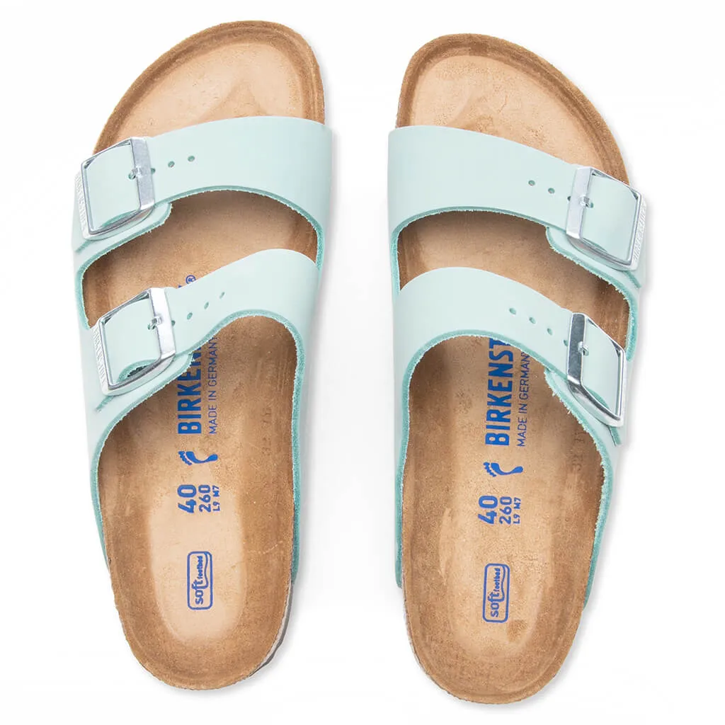 Women's Narrow Arizona Soft Footbed - Faded Aqua